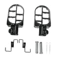 thumbnail image 2 of vortess Motorcycle Foot Pegs Motorcycle Foot Rests Footpegs Replacement Aluminum Alloy Black, 2 of 9