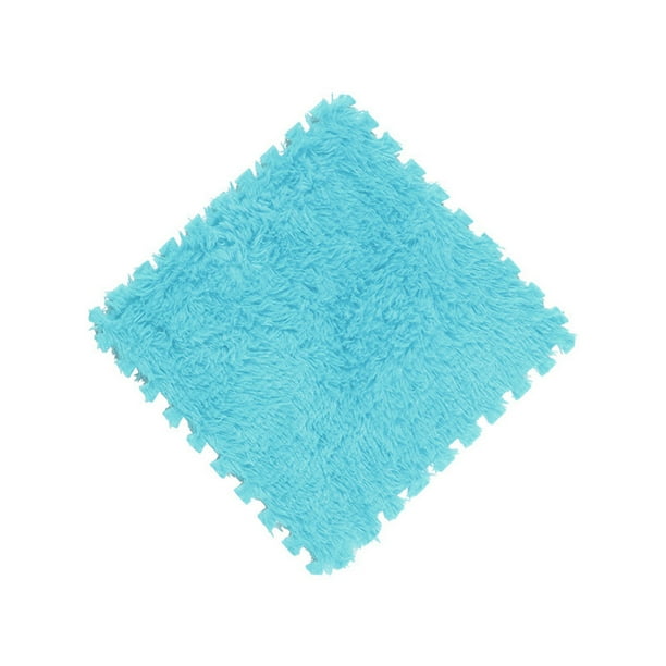 Fiudx Tapete de Espuma Eva Suave para Rompecabezas, Diseño Antigolpes E Insonorizado, Seguro y Antideslizante, Opciones Multicolor, Área de Juego Cómoda, Tapetes de Gimnasio para Bebés, 30 X 30 Cm, J