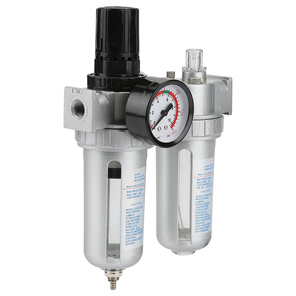 Pneumatic Oilwater Separator, Air Compressor 22 X 16cm / 8.66 X 6.3" For Regulating Air