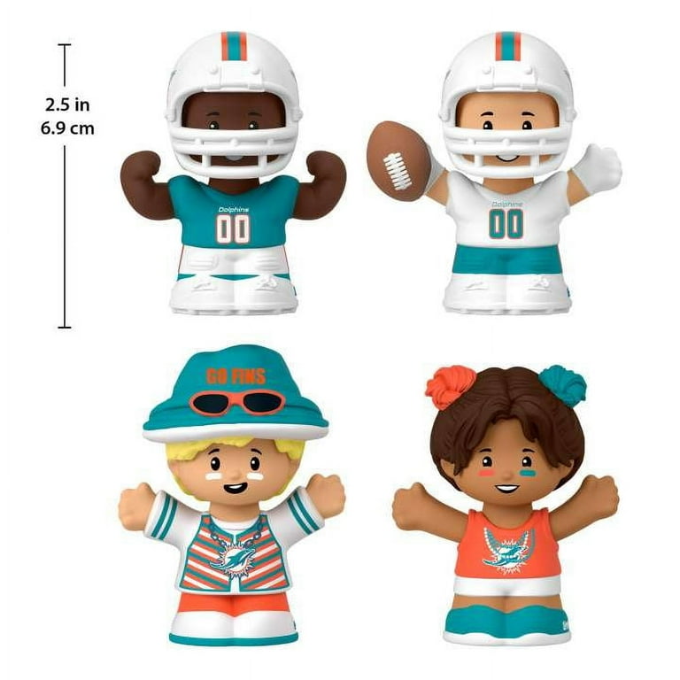 Fisher-Price Little People NFL Collector Miami Dolphins Figure