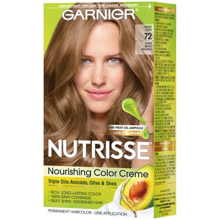 Garnier Nutrisse Nourishing Hair Color Creme 72 Dark Beige Blonde