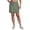 Basil, variant on Active Women's Plus Size Zipper Pocket Woven Skort With Inner Bike Short