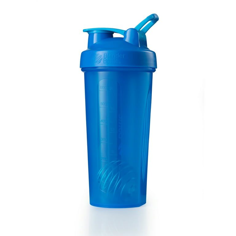  Shaker Bottle A Small Clear Cup w. Blue Lid,12Oz/400ml  Measurement Marks & Stainless Whisk Blender Mixer Ball,BPA Free,Made of  PP5,Perfect for Nutrition/Protein/Keto/Juice Powder Shaking, 2ZR5Z : Home &  Kitchen