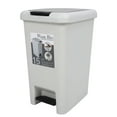 thumbnail image 1 of Bote De Basura Con Tapa Bote De Basura Bote De Basura De Doble Tapa 15L Presione El Paso En El Contenedor De Basura De Doble Apertura Para Inodoro Sala De Estar Dormitorio ANGGREK Otros, 1 of 7