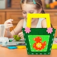 thumbnail image 4 of Kit de bolsos de tela no tejida de bricolaje | Juego de materiales cosidos a mano para proyectos creativos de manualidades | Tejido duradero y ligero | Fácil de montar | Incluye todos los, 4 of 5