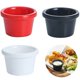 thumbnail image 5 of Cuenco para salsa de 6 x 3,8 cm, salseras redondas de melamina brillante de 6 cm, 50 ml, color negro, mini taza para salsa, vajilla americana para cafetería, 5 of 5