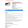 thumbnail image 2 of Front Windshield Wiper Motor - Compatible with 2003 - 2005 Mercedes-Benz CLK320 2004, 2 of 2