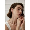 thumbnail image 4 of Elegant Vintage Gold Pearl Necklace with Pendant in 925 Silver, 4 of 6