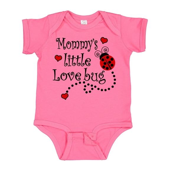 Inktastic Mommy's Little Love Bug Boys or Girls Baby Bodysuit
