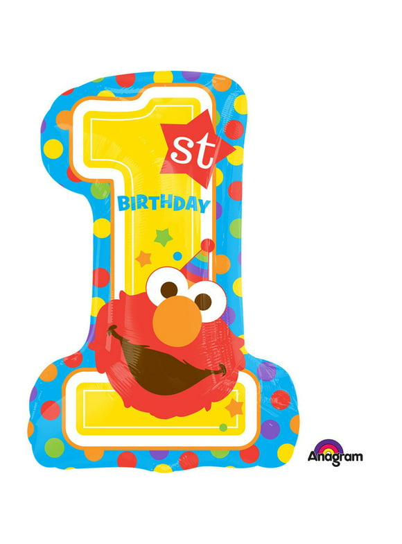 Sesame Street 1st Birthday 28" Balloon
