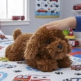 thumbnail image 3 of Hugs and Cuddles Rescue Center 10" Doodle Plush, Ultra-Soft Stuffed Dog, Includes Adoption Certificate, Fluffy & Huggable, 3 of 6
