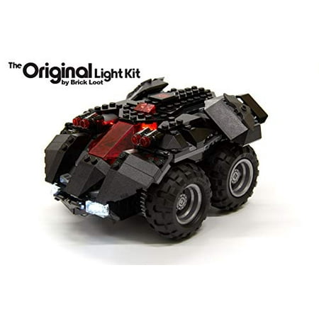 Brick Loot LED Lighting Kit for Lego App Controlled Batmobile - 76112 - Custom Designed - Handmade - Durability (Best Building Design App)