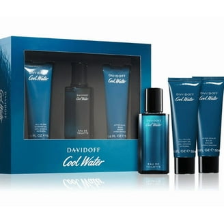 Eau de Eau クレンジング 7点セット Davidoff Cool Water Men's Cologne Gift Set - 1.3 oz Eau de