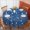 Police And Fire, variant on Police and Officer White Pattern Round Tablecloth 70"x70", Wrinkle Resistant Wipeable Table Cover for Kitchen Dining Room Picnic Patio and Party