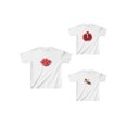 thumbnail image 4 of Yunliwuli Women's Summer Tops Casual Short Sleeve Crew Neck Fruit Print T-Shirts Streetwear, 4 of 6