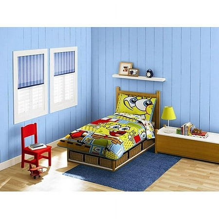 Spongebob Squarepants 4 Pc Toddler Beddi