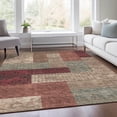 thumbnail image 3 of Dalyn Rugs Premium Machine Washable Mayfield AMF941 Mocha 8' x 10' Rug, 3 of 7