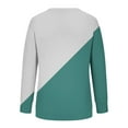 thumbnail image 6 of WREESH Womens Fashion Crewneck Sweatshirts Printed Loose T-Shirt Long Sleeves Blouse Casual Tops Sweatshirt Hoodies Pullover Green, 6 of 6