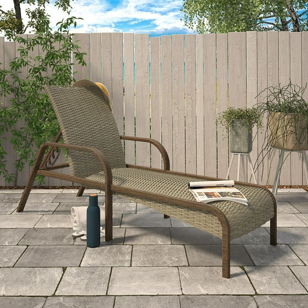 Cosco Outdoor Living Smartwick Patio Chaise Lounge Warm Gray Com - Cosco Chaise Lounge Cosco Outdoor Living Smartwick Patio Chaise Lounge Warm Gray Com - Cosco Chaise Lounge