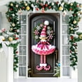 thumbnail image 4 of 35.4 x 70.8 Inch Christmas Door Cover – Polyester Christmas Door Curtain for Wall and Door Decoration – Holiday Party Banner for Indoor Outdoor Use, 4 of 4