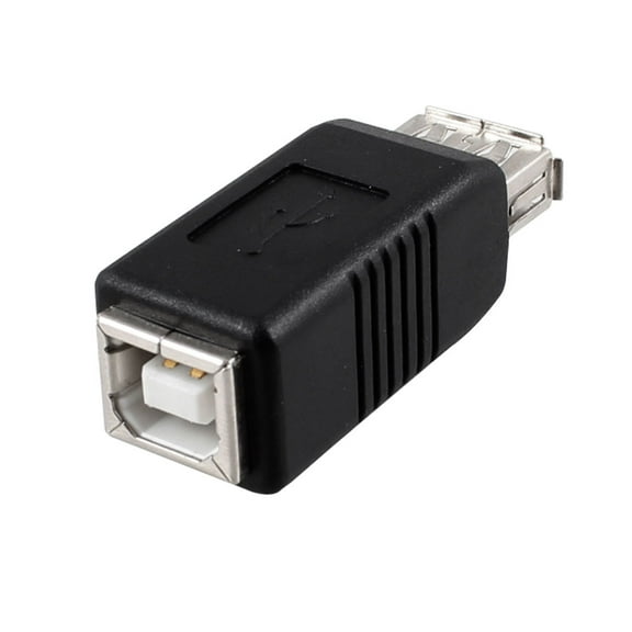 Unique Bargains Type B to Female Type A f/f USB Computer Converter Adapter Connector