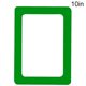 thumbnail image 1 of Etiqueta engomada del marco de la pared de la foto Etiqueta engomada removible del arte de la foto del marco de la foto del PVC de 2 capas para el refrigerador de la sala de estar, verde, 10 " Vogacara LF0072-20B, 1 of 6