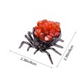 thumbnail image 3 of Cristal natural de amatista, grava, cristal blanco, decoración de escritorio, regalo de Halloween, 3 of 6