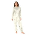 thumbnail image 5 of 1 Piece Adult Onesie Pajamas Cozy & Loose-Fit Sleepsuit Loungewear with Pockets White Dandelion X-Small, 5 of 7