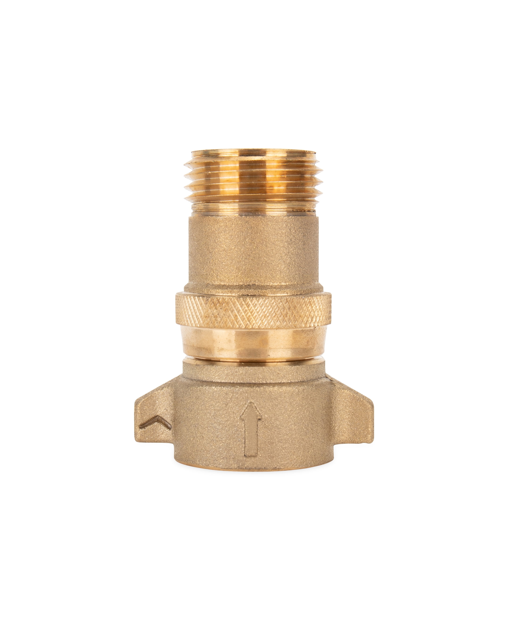 Helps Protect RV Plumbing Camco RV Brass Inline Water Pressure Regulator 