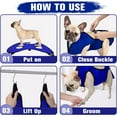 thumbnail image 5 of Pet Dog Grooming Hammock for Nail Trimming,Dog Restraint Hanging Harness for Nail Clipping,Dog Grooming Sling for Large Dogs with Nail Clippers/Nail File/Pet Comb,Claw Care,65CM, 5 of 5