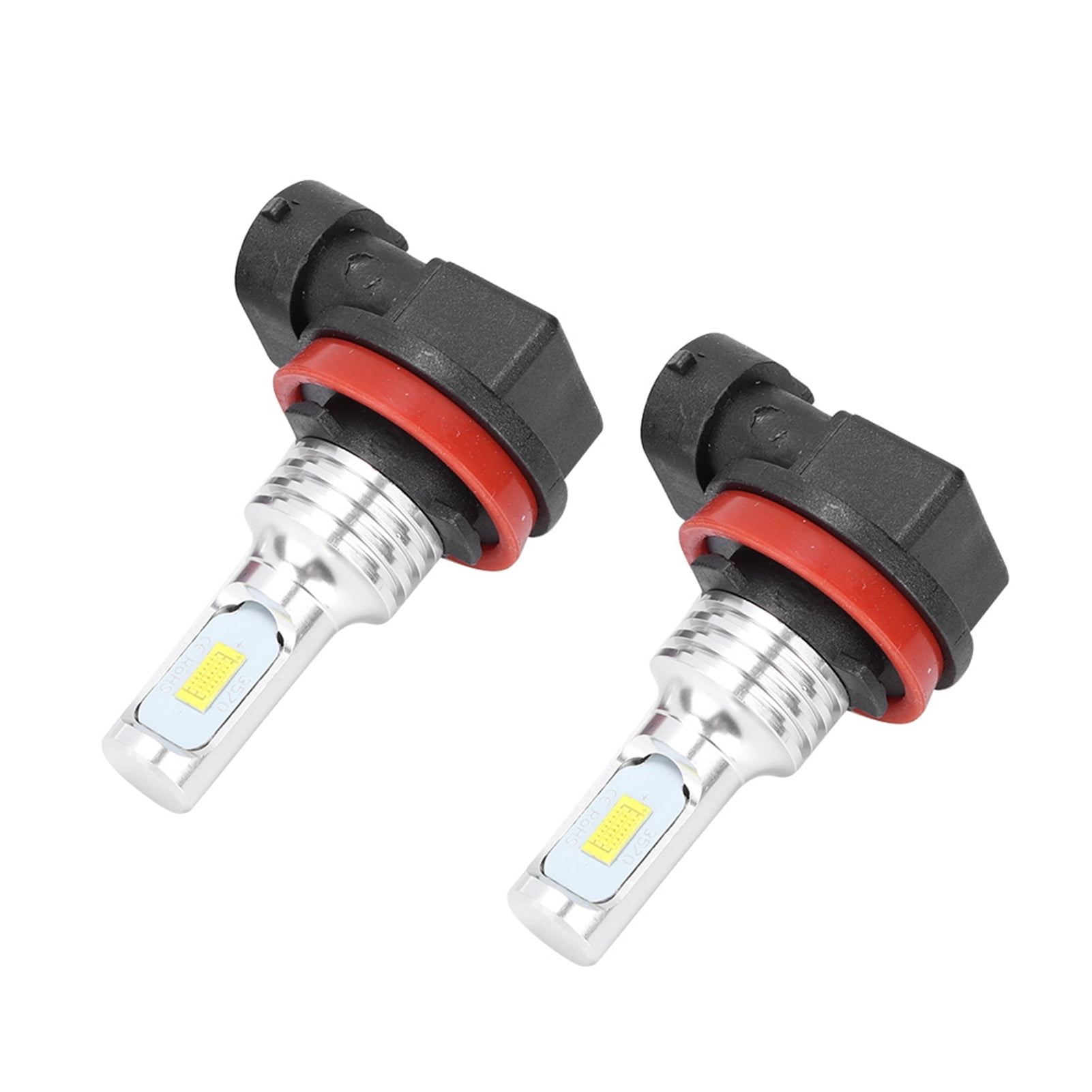 Ampoule Antibrouillard, 2pcs Coque En Aluminium H8 H11 80W 8000K CSP Ampoule Antibrouillard Blanche Avec D&eacute;codage 12-24V Universel
