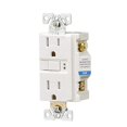 thumbnail image 2 of 15 Amp White  Self Test Tamper Resistant GFI Receptacle with Plate, 2 of 3