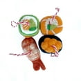 thumbnail image 5 of Sushi Ornament Set - Felt Wool Fair Trade Handmade Christmas Nepal, 5 of 8