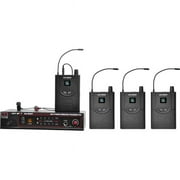 Wireless Personal Monitor Band with 16 Selectable Channels, Black