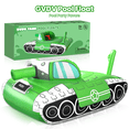 thumbnail image 3 of GVDV Inflatable Tank Pool Float for Adults & Kids, 61" x 44" Ride-On Float with Water Squirt Guns, Ideal for Summer Beach & Pool Party Water Battle Games, 3 of 9