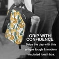 thumbnail image 6 of Lsque Yellow Tulips Lunch Bag Lunch Box for Women Men Reusable Insulated Lunch Tote Bag,Leakproof Thermal Cooler Sack Food Handbags Case High Capacity, 6 of 9