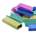 PTOOTP 800Pcs Colored Staples for Desk Stapler, Universal Metal Refills ...