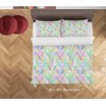 thumbnail image 3 of 3D Colorful Leaves Quilt Cover Set Bedding Set Duvet Cover Pillowcases SF44, 3 of 3