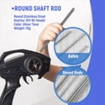thumbnail image 5 of 20Pzs Ejes Barra de eje redondo acero inoxidable 150mmx2mm para coche juguete RC, 5 of 5