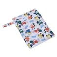 thumbnail image 1 of Bolsa de pañales para exteriores, bolsa de pañales portátil para bebés, bolsa de pañales impermeable, compacta y liviana, 1 of 14