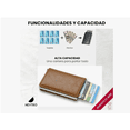 thumbnail image 4 of Cartera Xtellar  Con Protección Rfid De Aluminio Para Hombre, 4 of 4