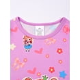 thumbnail image 4 of WIBACKER 3-12Y Girls Short Sleeve Cartoons Nightgown Soft Kids Nightdress Pajamas for Toddler to Big Girl Nightie Dress, 4 of 10