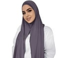 thumbnail image 2 of Baberdicy Scarf Big Deal Muslim Head Scarf Solid Color Long Scarf Wrap Scarves Cotton Scarf for Women Fashion Clearance!, 2 of 5
