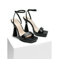 thumbnail image 6 of Women's Y2K Inspired Platform Heeled Sandals With Geometric Heel, 6 of 8
