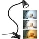 thumbnail image 1 of Lámpara de escritorio con cuello de cisne flexible de 360°, luz de lectura alimentada por USB de 5 W con temporizador de apagado automático para oficina y hogar, luz con clip de ahorro de energía, 1 of 5