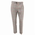 thumbnail image 4 of HBDesign Mens Plaid Dress Pants Quick Dry Breathable Summer Business Casual Versatile Work Trousers, 4 of 7