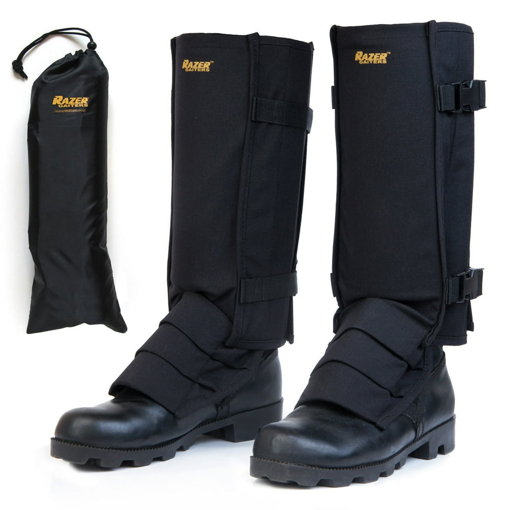 Snake Gaiters with Storage Bag Snake Bite Protection Gaiter for Lower