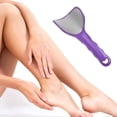 thumbnail image 2 of Unique Bargains 1 Pc Lightweight Curved Foot File 10.04"x4.41" Purple, 2 of 7