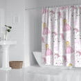 thumbnail image 2 of Princess Unicorn Pattern Shower Curtain 72"x72" ,Bathroom Decorative Shower Curtains Set with 12 Hooks,Modern Waterproof Washable Shower Curtain, 2 of 6