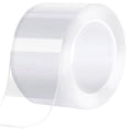 thumbnail image 1 of Cinta adhesiva Zcintert PMMA transparente de 5 cm x 10 m, impermeable, autoadhesiva, 1 of 9